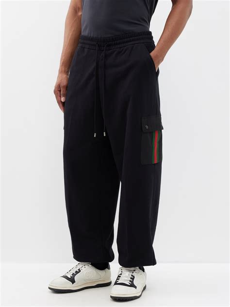 cargo gucci|Gucci cargo track pants.